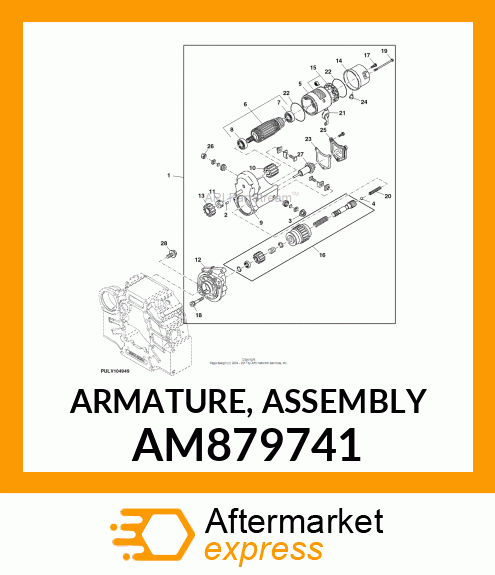 ARMATURE, ASSEMBLY AM879741