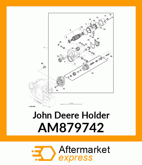 HOLDER, ASSEMBLY AM879742