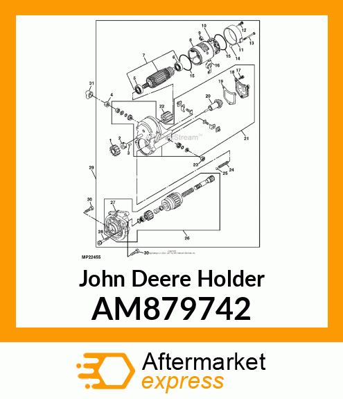 HOLDER, ASSEMBLY AM879742