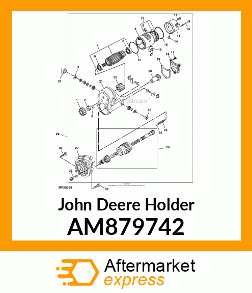 HOLDER, ASSEMBLY AM879742