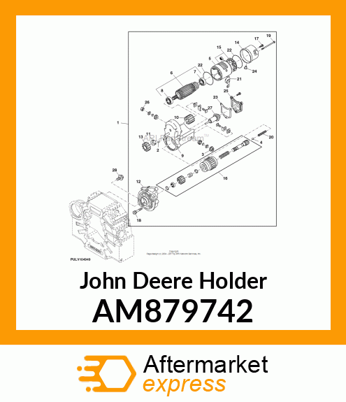 HOLDER, ASSEMBLY AM879742