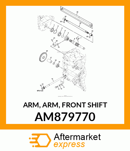 ARM, ARM, FRONT SHIFT AM879770