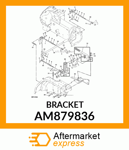 BRACKET AM879836