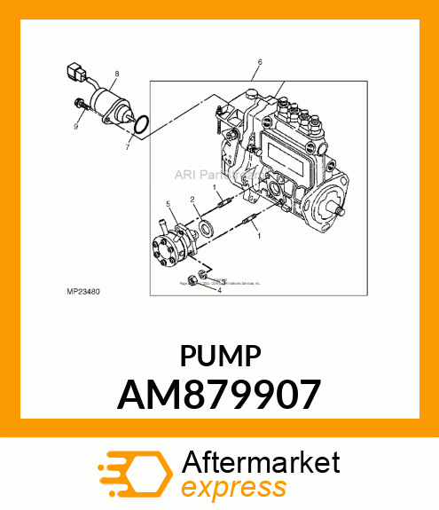 FUEL INJECTION ASSEMBLY AM879907