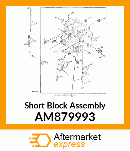 Short Block Assembly AM879993