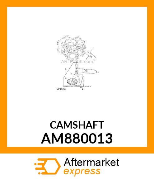 Camshaft AM880013