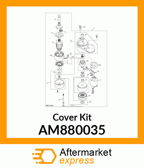 Cover Kit AM880035