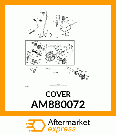 COVER, MID AM880072