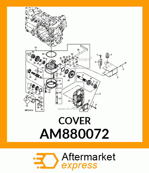 COVER, MID AM880072