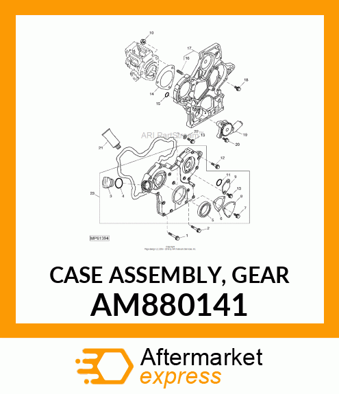 Case AM880141