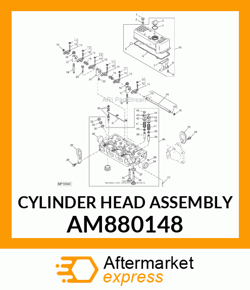 Cylinder Head AM880148