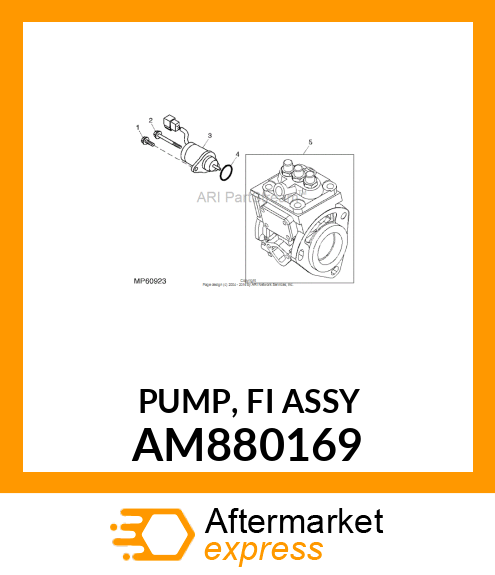 PUMP, FI ASSY AM880169
