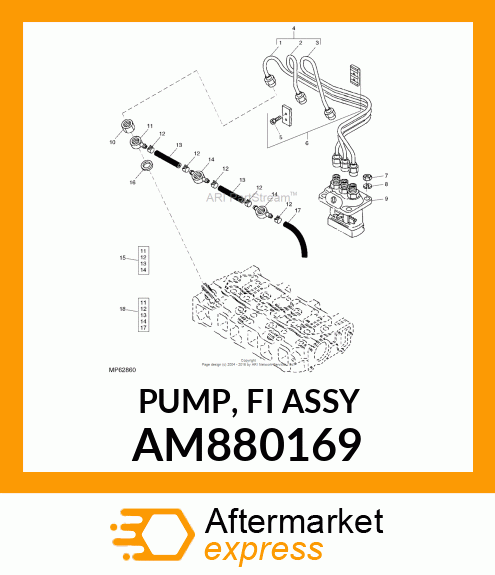 PUMP, FI ASSY AM880169