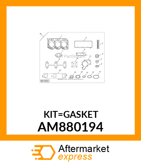 GASKET AM880194