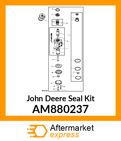 SEAL KIT AM880237