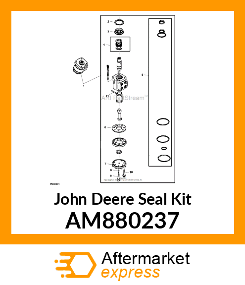 SEAL KIT AM880237