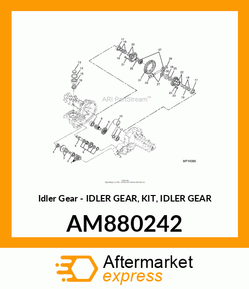 Idler Gear AM880242