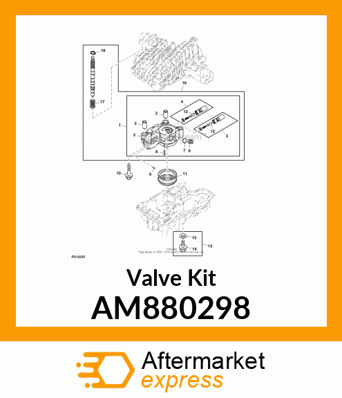 Valve Kit AM880298