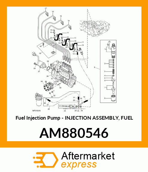 Injection Asm Fuel AM880546