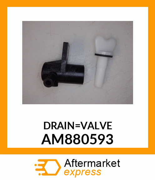 VALVE,DRAIN COMP AM880593