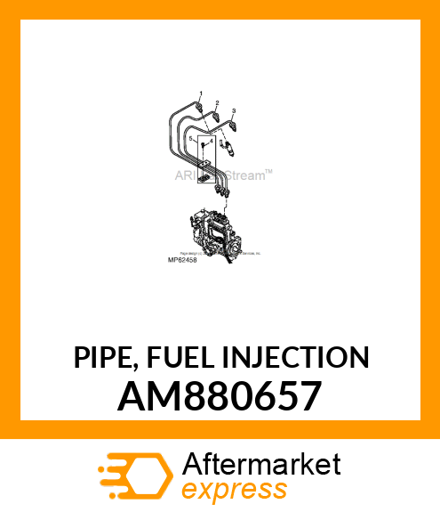 PIPE, FUEL INJECTION AM880657