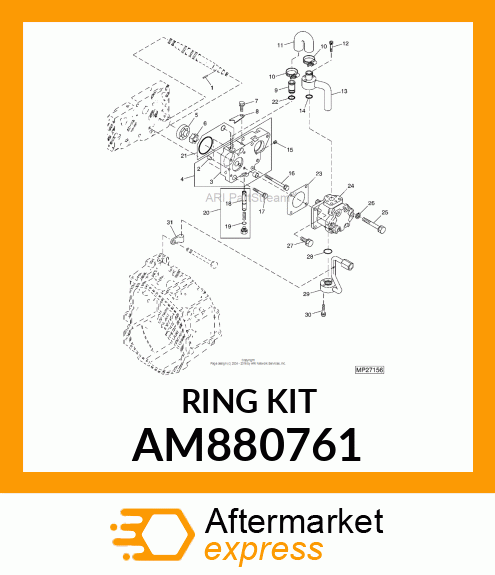 KIT, GASKET AM880761