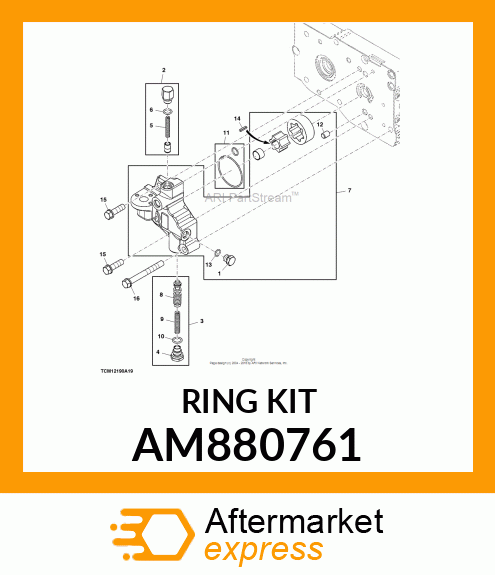 KIT, GASKET AM880761