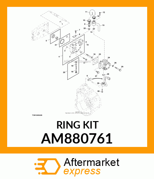 KIT, GASKET AM880761