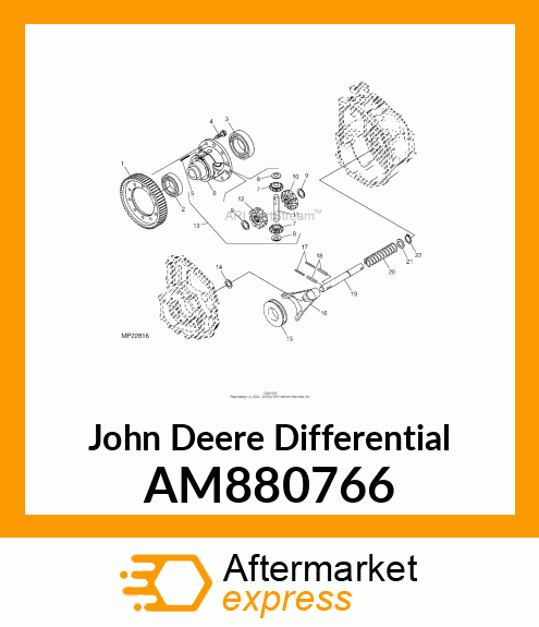 DIFFERENTIAL, DIFFERENTIAL AM880766
