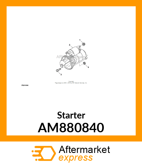 STARTER AM880840