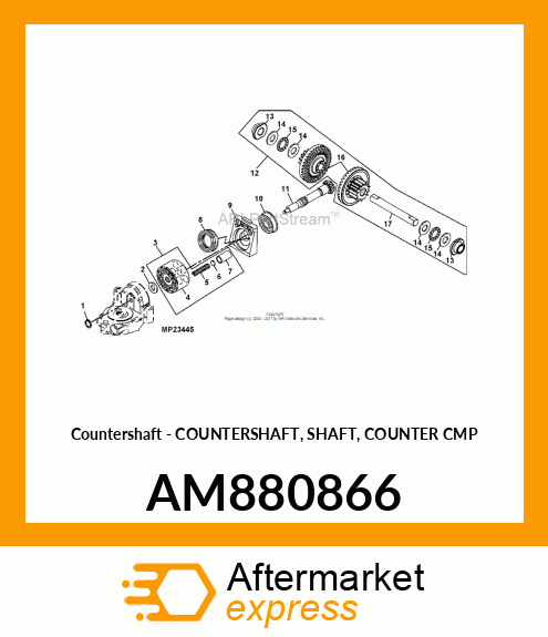 Countershaft AM880866