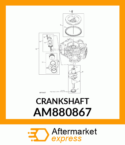 Crankshaft AM880867