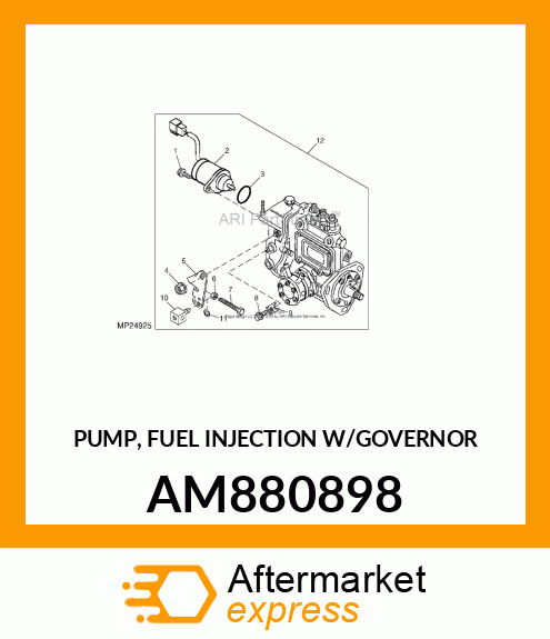 FUEL INJECTION PUMP AM880898