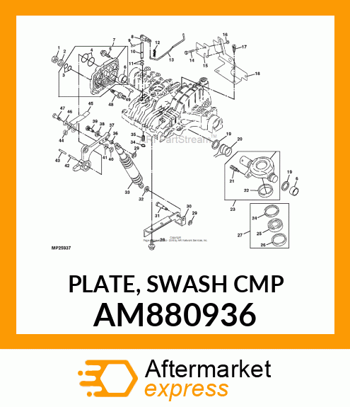 PLATE, SWASH (CMP) AM880936