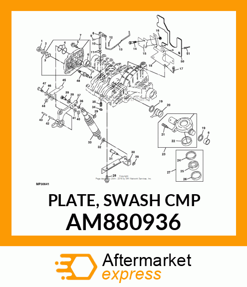 PLATE, SWASH (CMP) AM880936