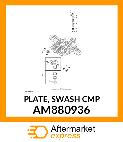 PLATE, SWASH (CMP) AM880936