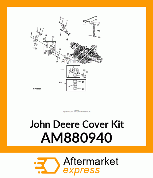 COVER SET, SIDE AM880940