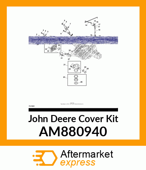 COVER SET, SIDE AM880940