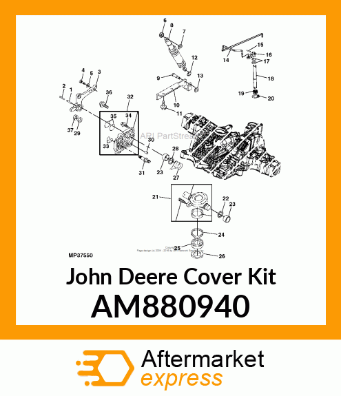 COVER SET, SIDE AM880940