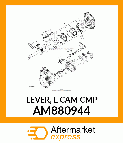 LEVER, L CAM CMP AM880944