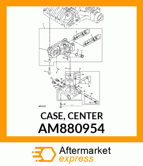 Gear Case AM880954