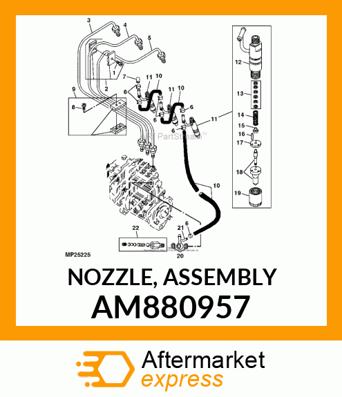 NOZZLE, ASSEMBLY AM880957