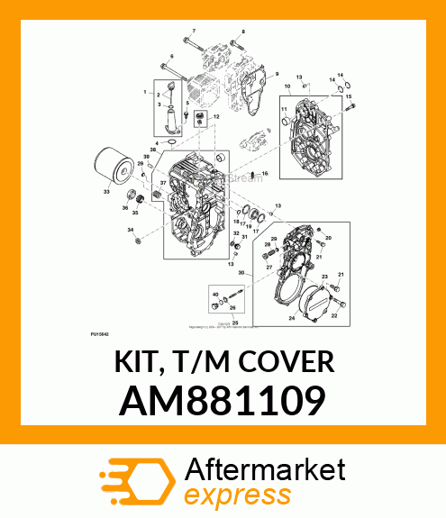 KIT, T/M COVER AM881109