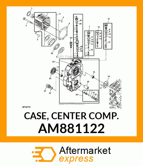 CASE, CENTER COMP. AM881122