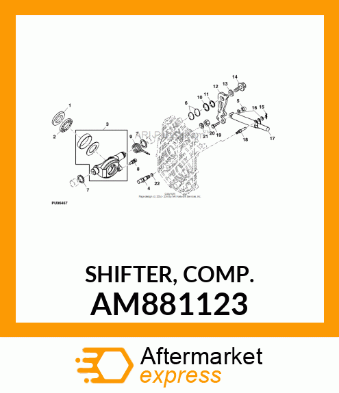 SHIFTER, COMP. AM881123