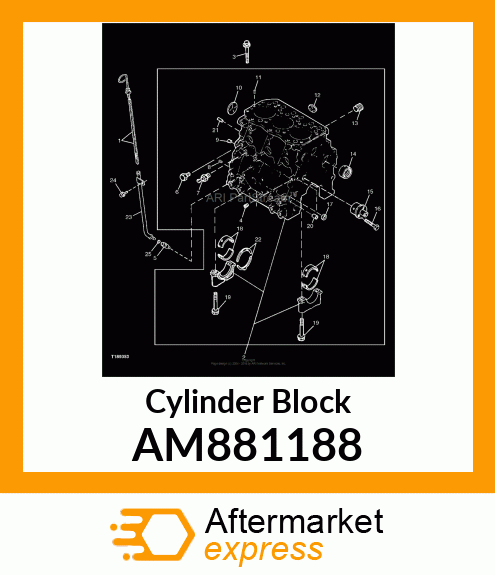 Cylinder Block AM881188