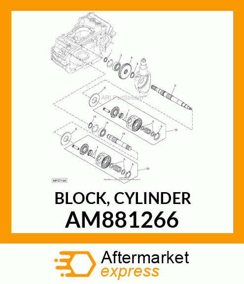 BLOCK, CYLINDER AM881266