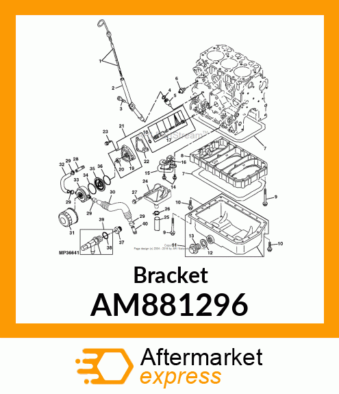 Bracket AM881296