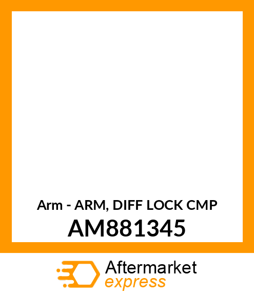 Arm - ARM, DIFF LOCK CMP AM881345