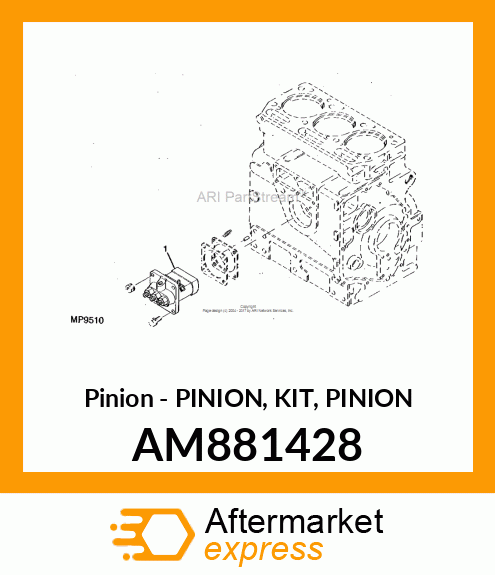 Pinion AM881428